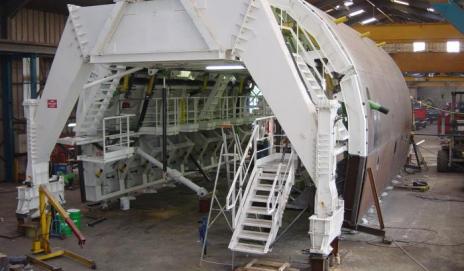 MACHINE DE COFFRAGE POUR TUNNEL ROUTIER MACHINE DE COFFRAGE POUR TUNNEL ROUTIER